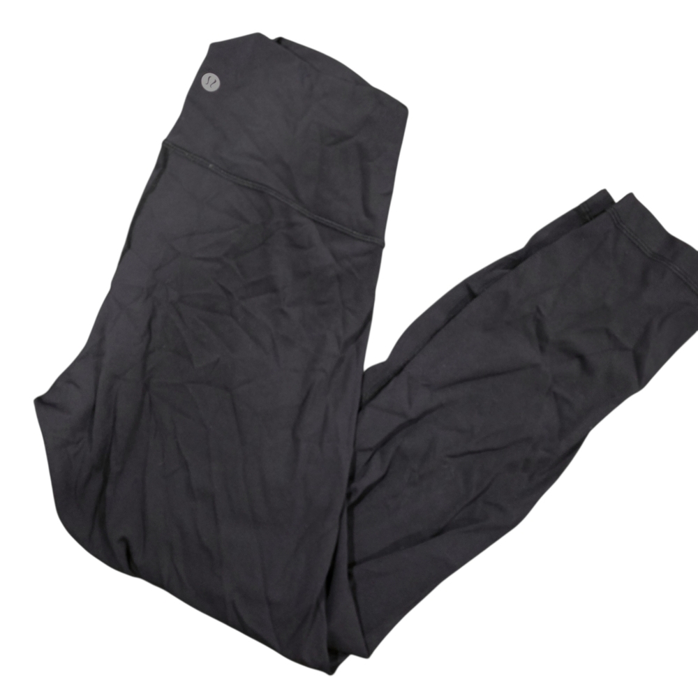 Lululemon Size 10 Wunder Under High Rise Tight 25" Full On Luxtreme Black